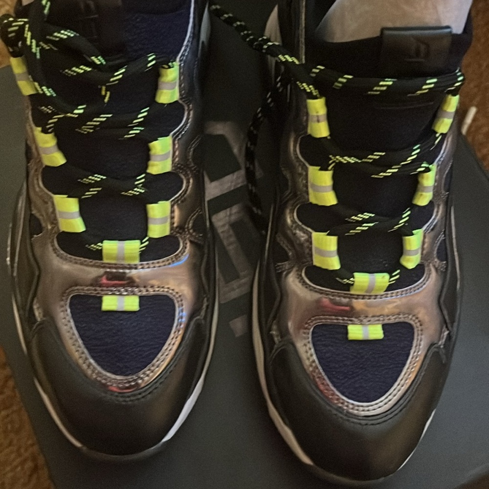 Ash bird black/gn/blue size 39-8 pre owned